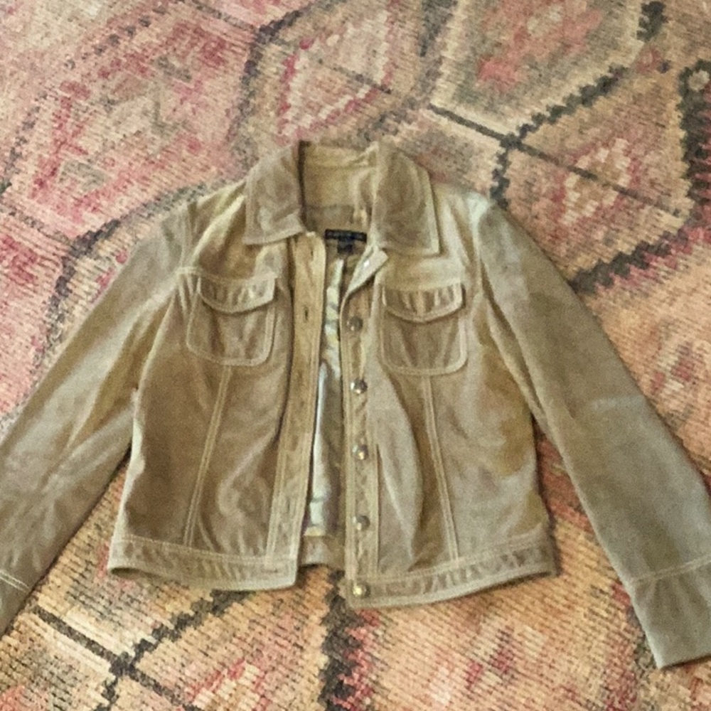 Vakko suede jacket